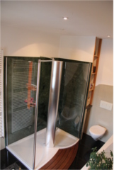 Andreas Rentsch 2006: Badezimmer Walk-In-Dusche