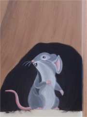 Anja Sichardt 2014: Kinderzimmerwandgestaltung, Detail